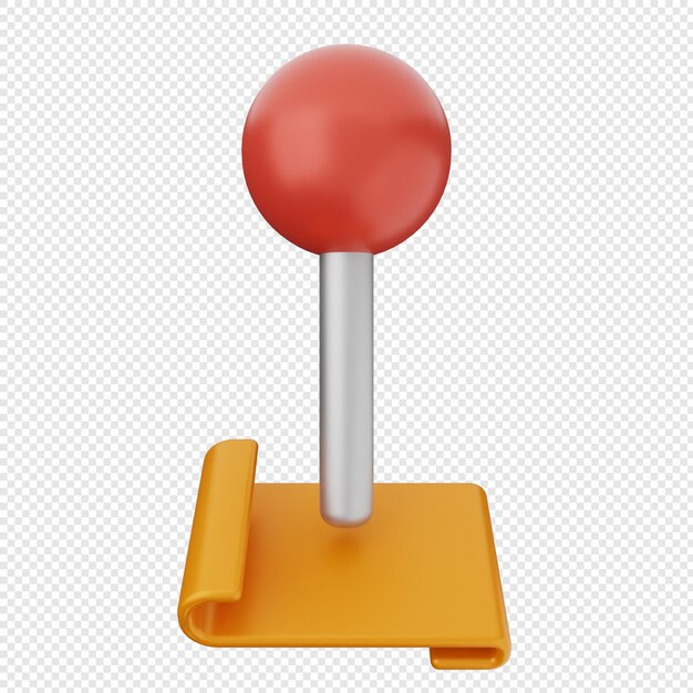 Marca de ubicación 3D navegación por GPS