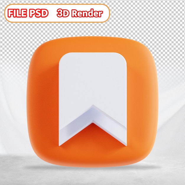 PSD marcador 3d