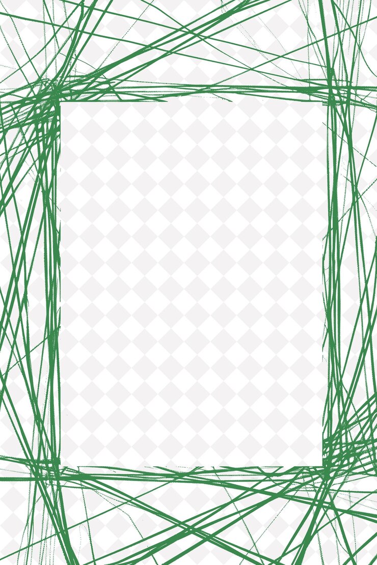 PSD marco de borde inteligente rodeado con cables de cuerda inteligentes conectados png diseño de fondo creativo
