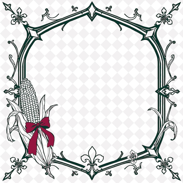 PSD el marco es de color negro puro y rojo puro sobre un fondo blanco puro w png diseño de marco inspirado en la naturaleza