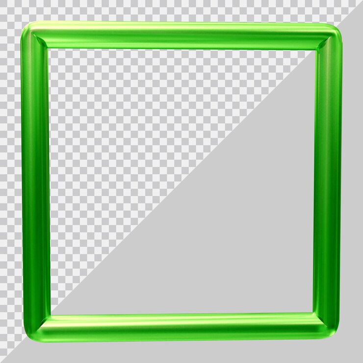 PSD marco con estilo moderno 3d