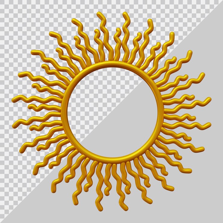 PSD marco con estilo moderno 3d