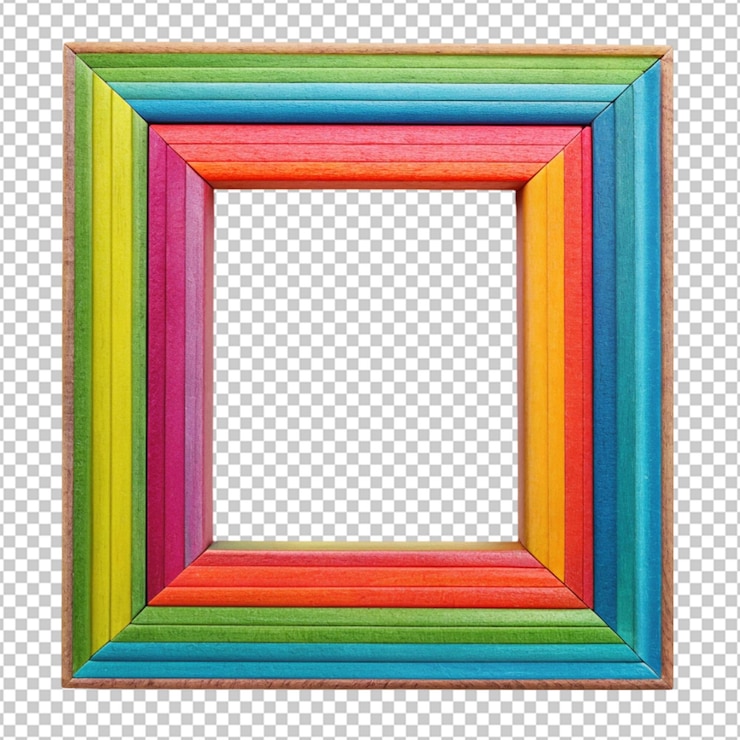 PSD un marco fotográfico a todo color