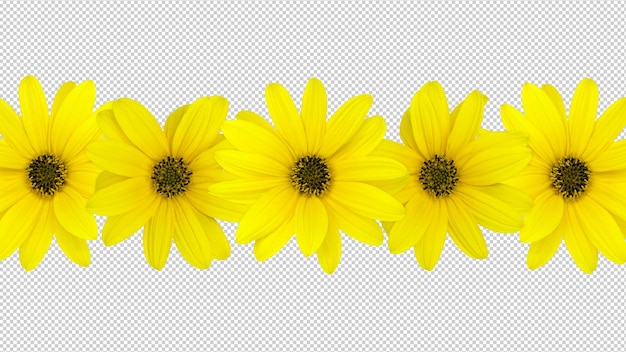 Marco hecho de flores de colores