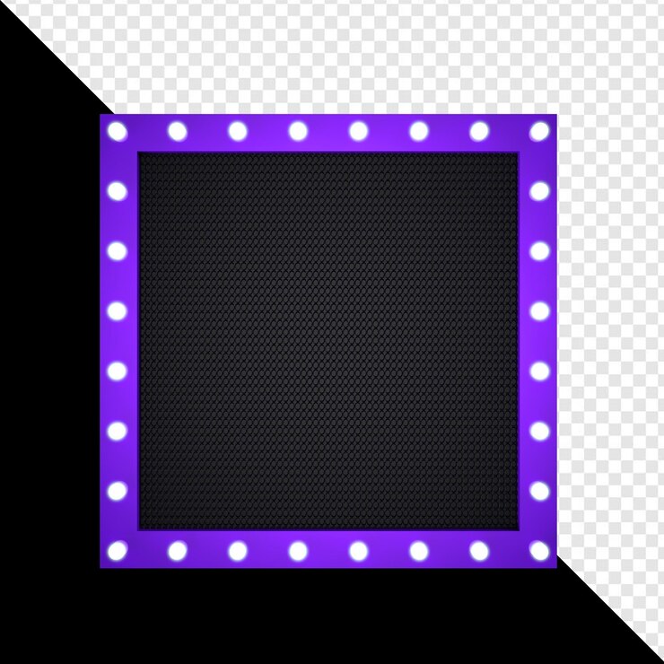 PSD marco con luz