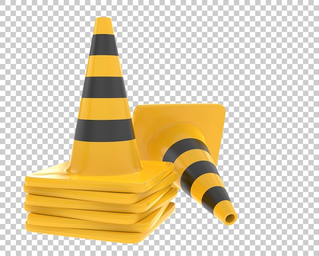 PSD marco na ilustração de renderização 3d de fundo transparente