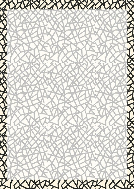 Marco de patrones geométricos abstractos
