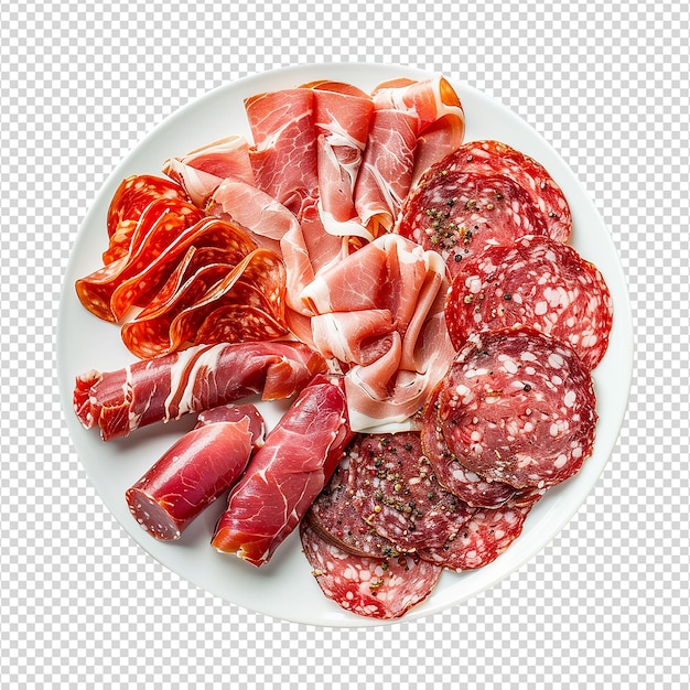 PSD maresca viande festive coupée isolée sur fond transparent png