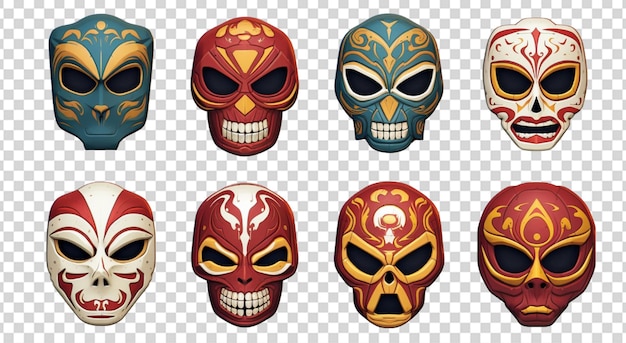 Mariachi marvel masken png durchsichtig