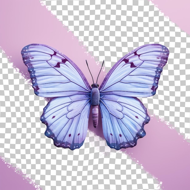 La mariposa azul eléctrica volando con gracia en el lienzo oscuro