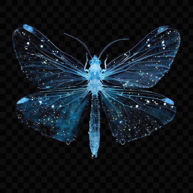 PSD una mariposa con las estrellas en ella y las estrellas