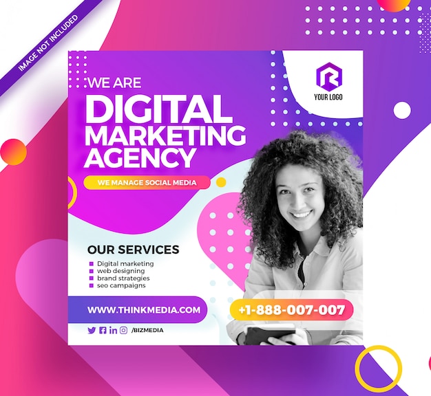 Marketing Digital Social Media Post Instagram Banner