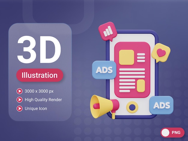 Marketing on-line 3d