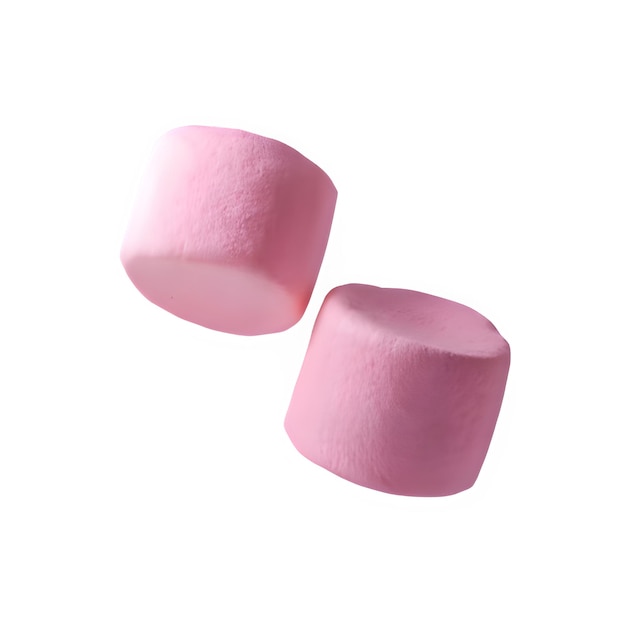 PSD marshmallows con glaseado