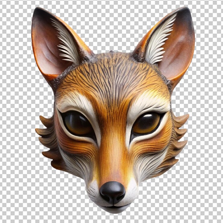 PSD máscara para animales