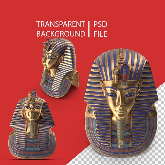 Máscara De Tutancâmon PNG
