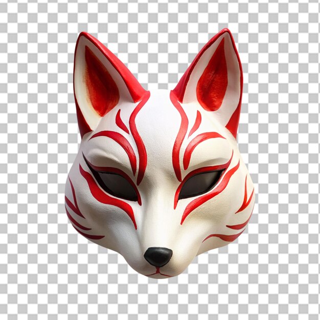 PSD la máscara de kitsune png