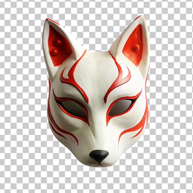 PSD la máscara de kitsune png