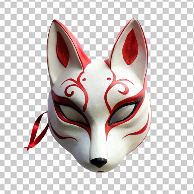 PSD la máscara de kitsune png