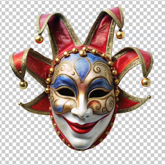 PSD la máscara del mardi gras en png