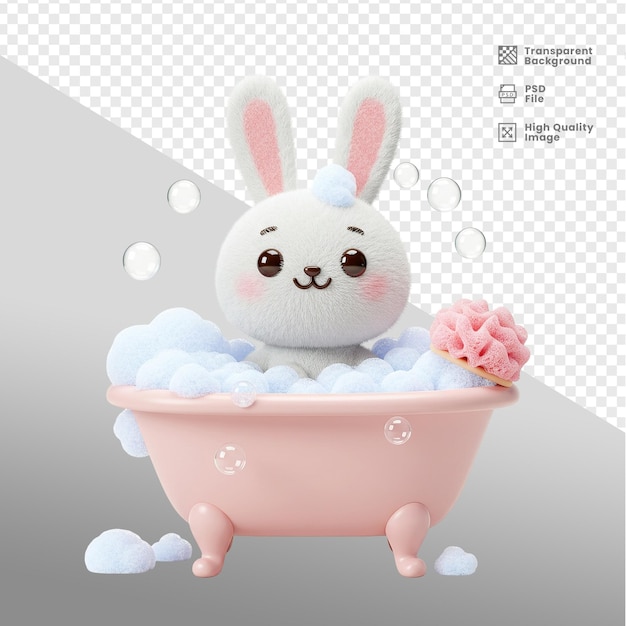 Mascote 3D Coelho de Pascoa 3D Coelhinho da Páscoa Mascote