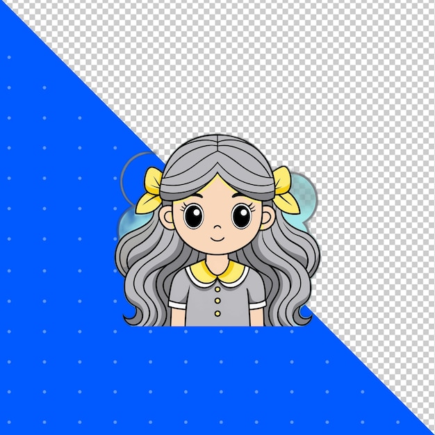 Mascotes de desenho animado bonitos PNG Fundo transparente