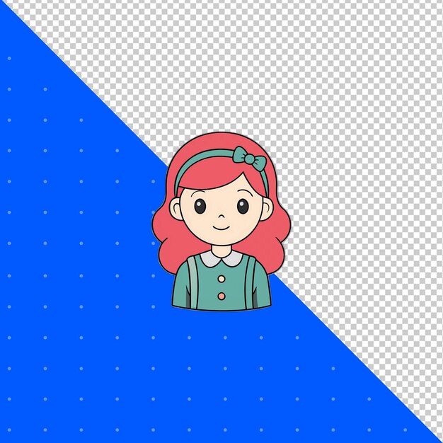 Mascotes de desenho animado bonitos PNG Fundo transparente