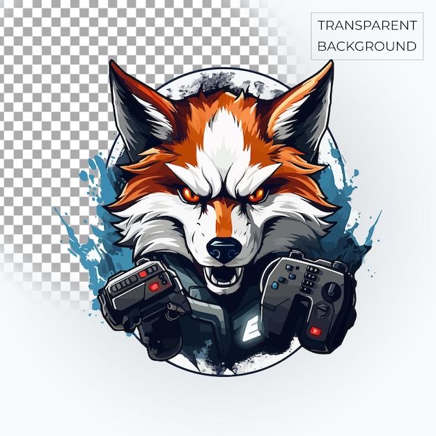 PSD maskot-logo kostenloses psd e-sports-logo durchsichtiger hintergrund png