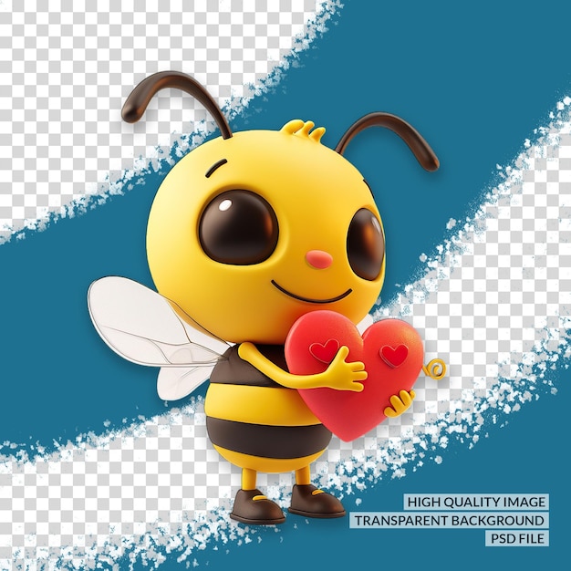 PSD maskottchen 3d png clipart durchsichtiger isolierter hintergrund