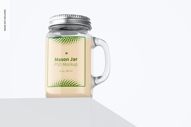 Mason jar maquete