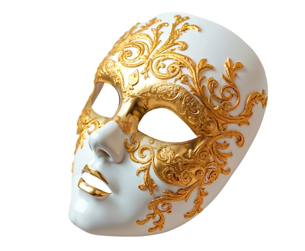 Masque de carnaval isolé