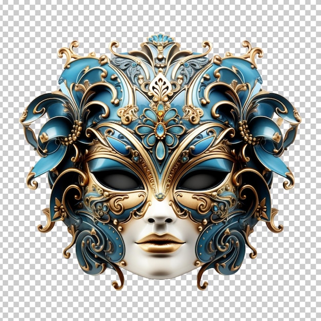 PSD le masque mardi gras 3d rendu png psd