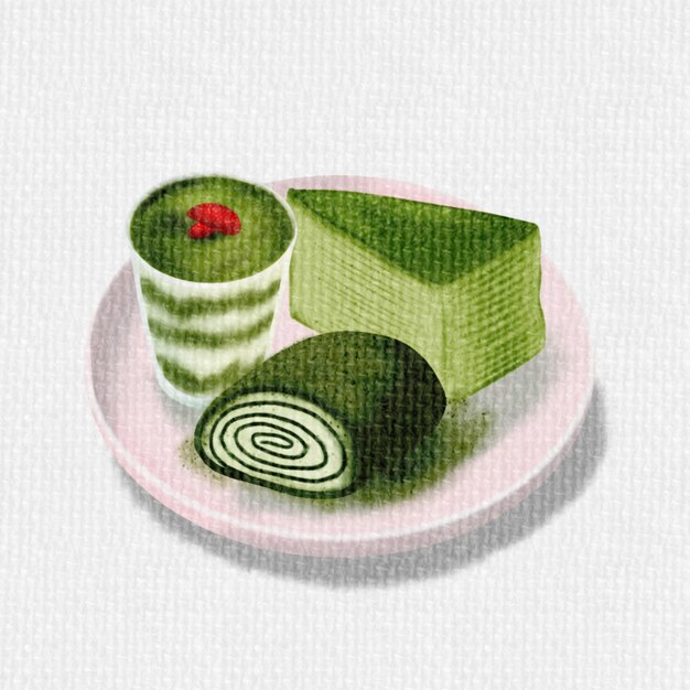 Matcha-gerichte