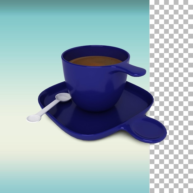 Materiais de xícara de café para o seu design de cenas de café