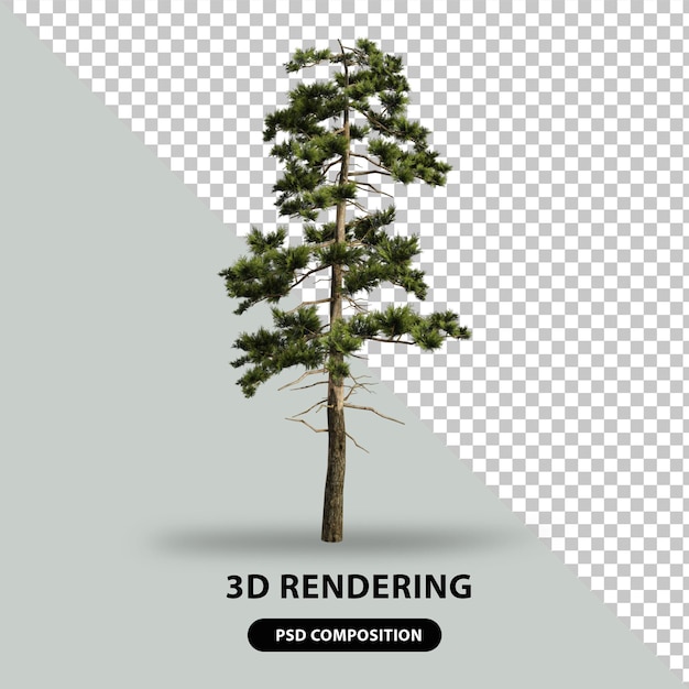 PSD material antigo isolado ilustração de renderização 3d