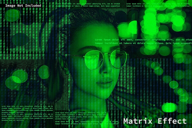 PSD matrix-codierungs-fotoeffekt