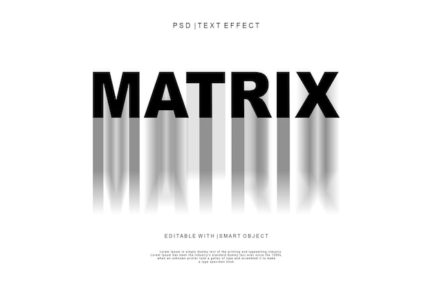 PSD matrix-unschärfe-text-photoshop-text-effekt-design