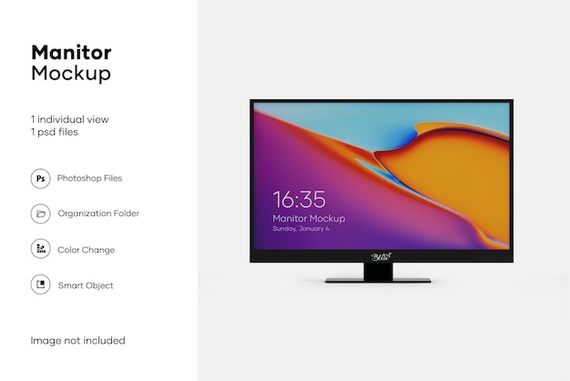 Matte Monitor-Modell