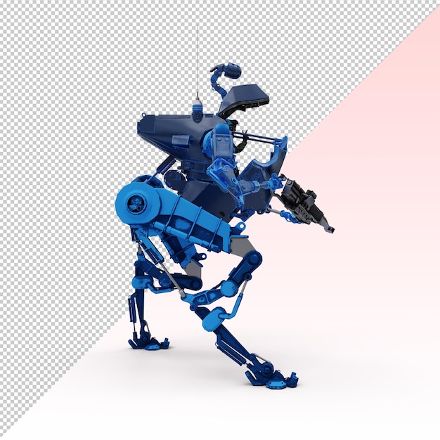Mech-Roboter mit Bediener