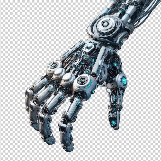 PSD mechanischer präzisionsroboter hand png