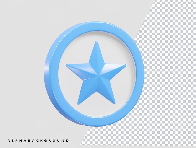Medaille-Icon-Award 3D-Rendering-Illustration-Champion-Element