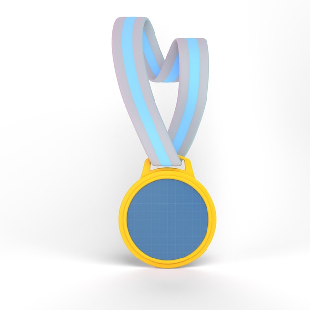 Medalha de desenho animado