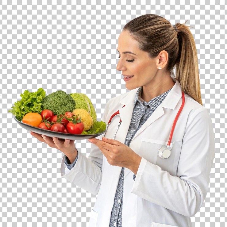PSD le médecin recommande des légumes sains