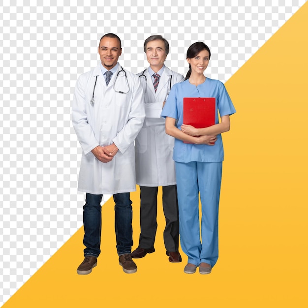 médecins avec infirmière