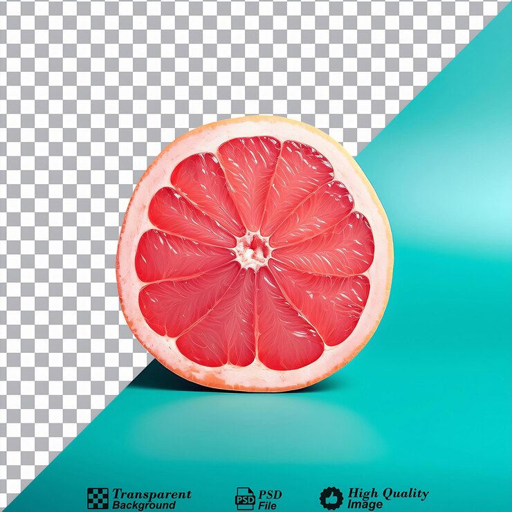 PSD media sección transversal de pomelo