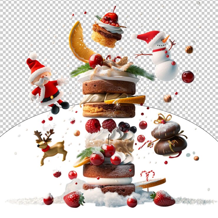 PSD medias de navidad