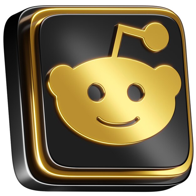 PSD les médias sociaux 3d gold pack reddit