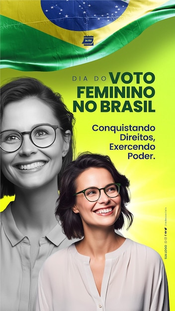 PSD les médias sociaux dia do voto feminino au brésil