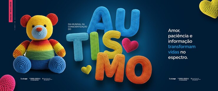PSD les médias sociaux journée mondiale de la sensibilisation à l'autisme