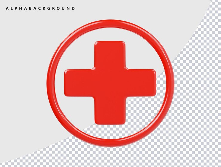 Medical icon 3d render illustration